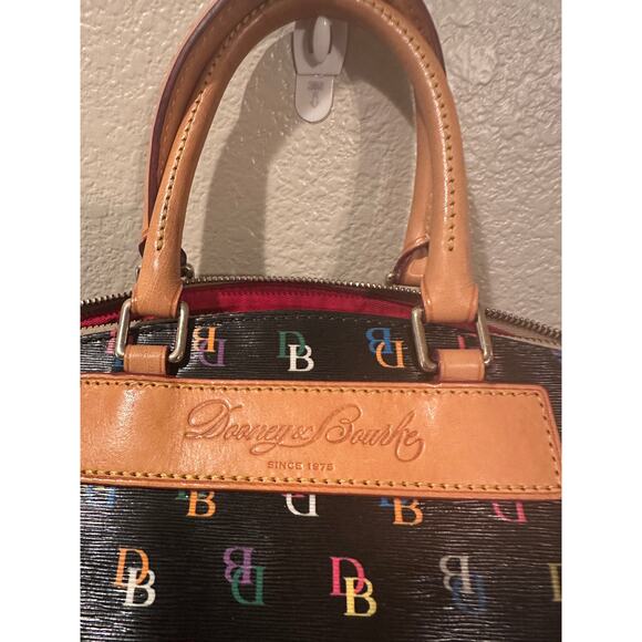 Dooney and Bourke Greta Ruby Crossbody Satchel Vintage - Picture 5 of 12